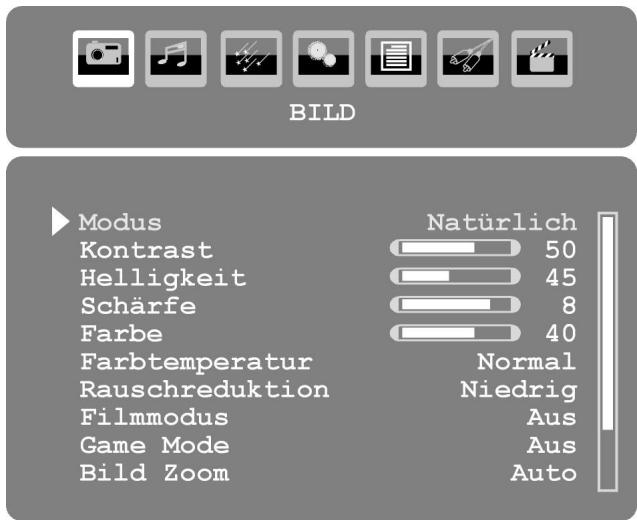 MEDION MD 20081 - Menu BILD - 1