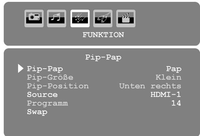 MEDION MD 20081 - Das PAP-MENU - 1