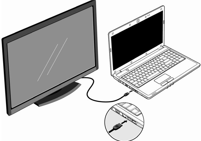 MEDION MD 97620 - Connecting an External Monitor - 2