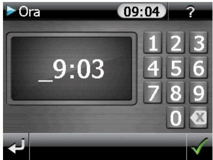 MEDION MD 97910 - Regolazione dell'orario del sistema - 2
