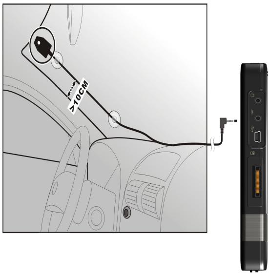 MEDION GOPAL-P5235-M20-MD-97054 - Raccorder une antenne FM externe (en option) - 1