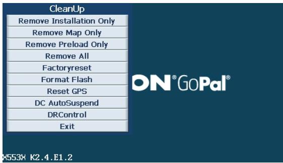 MEDION GOPAL-P5235-M20-MD-97054 - La fonction cleanup propose 10 options : - 1