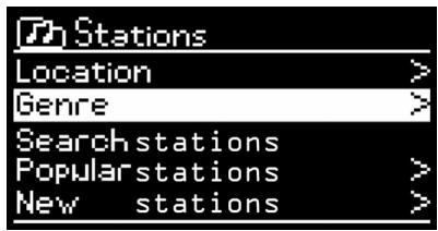 MEDION LIFE E85006 MD 86185 - Sélectionner une station à partir de la liste - 1