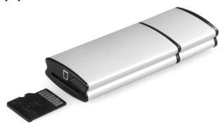 MEDION LIFE P89064 MD 86387 - Insérer une carte microsd - 1