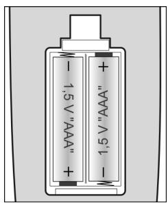 MEDION MD 80383 - Inserting batteries - 1