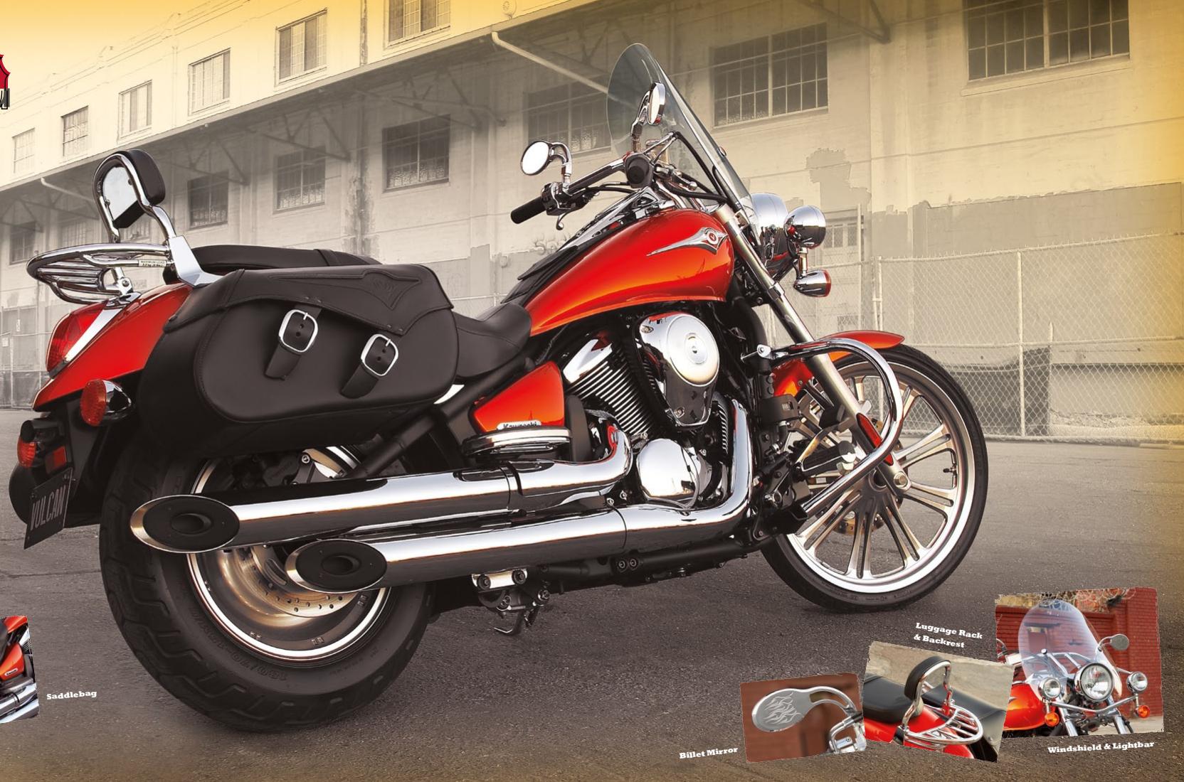KAWASAKI VN900 CUSTOM - customized Cruisers - 2