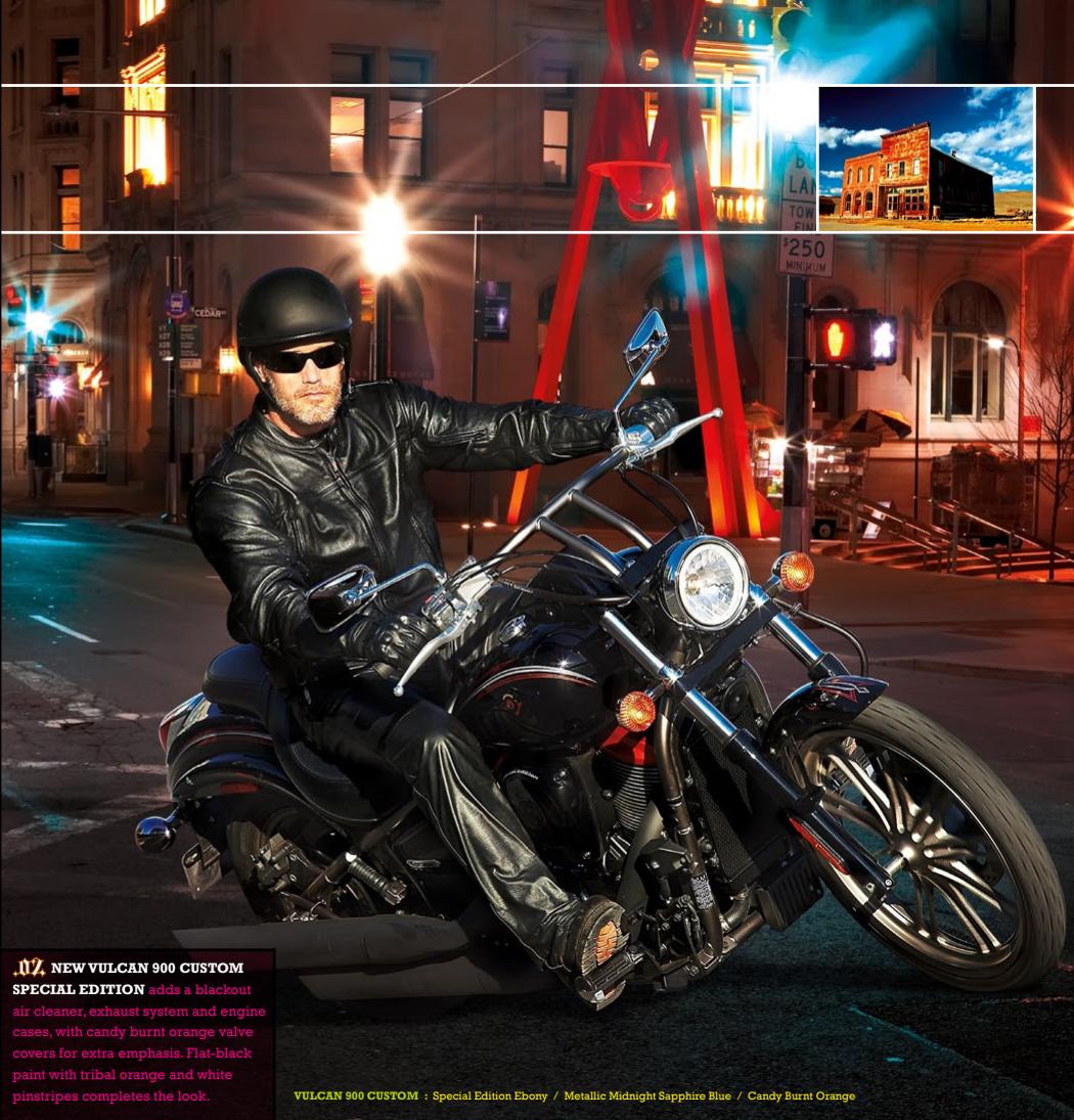 KAWASAKI VN900 CUSTOM - Vulcan 500 Ltd & Eliminator 125 - 3