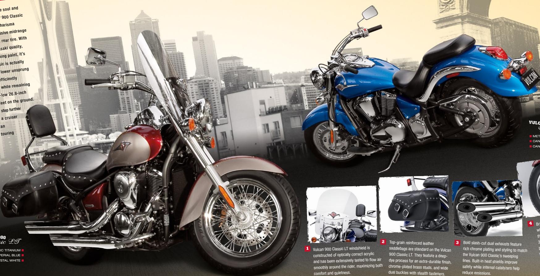KAWASAKI VN900 CUSTOM - OWN THE ROAD WIL - 1