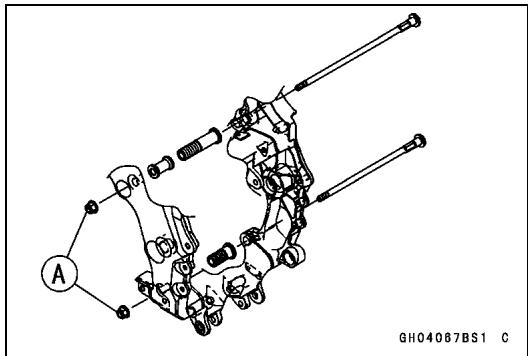 KAWASAKI ZZR 1400 - Engine Removal/Installation - 3