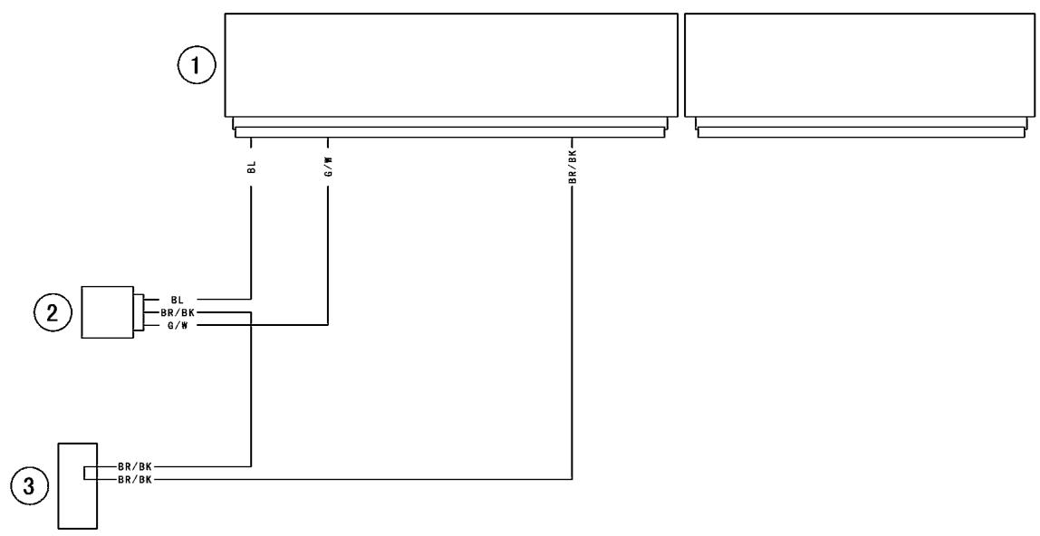 KAWASAKI ZZR 1400 - Atmospheric Pressure Sensor Circuit - 1