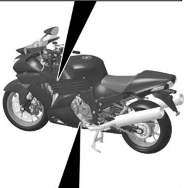 KAWASAKI ZZR 1400 - Cable, Wire, and Hose Routing - 4