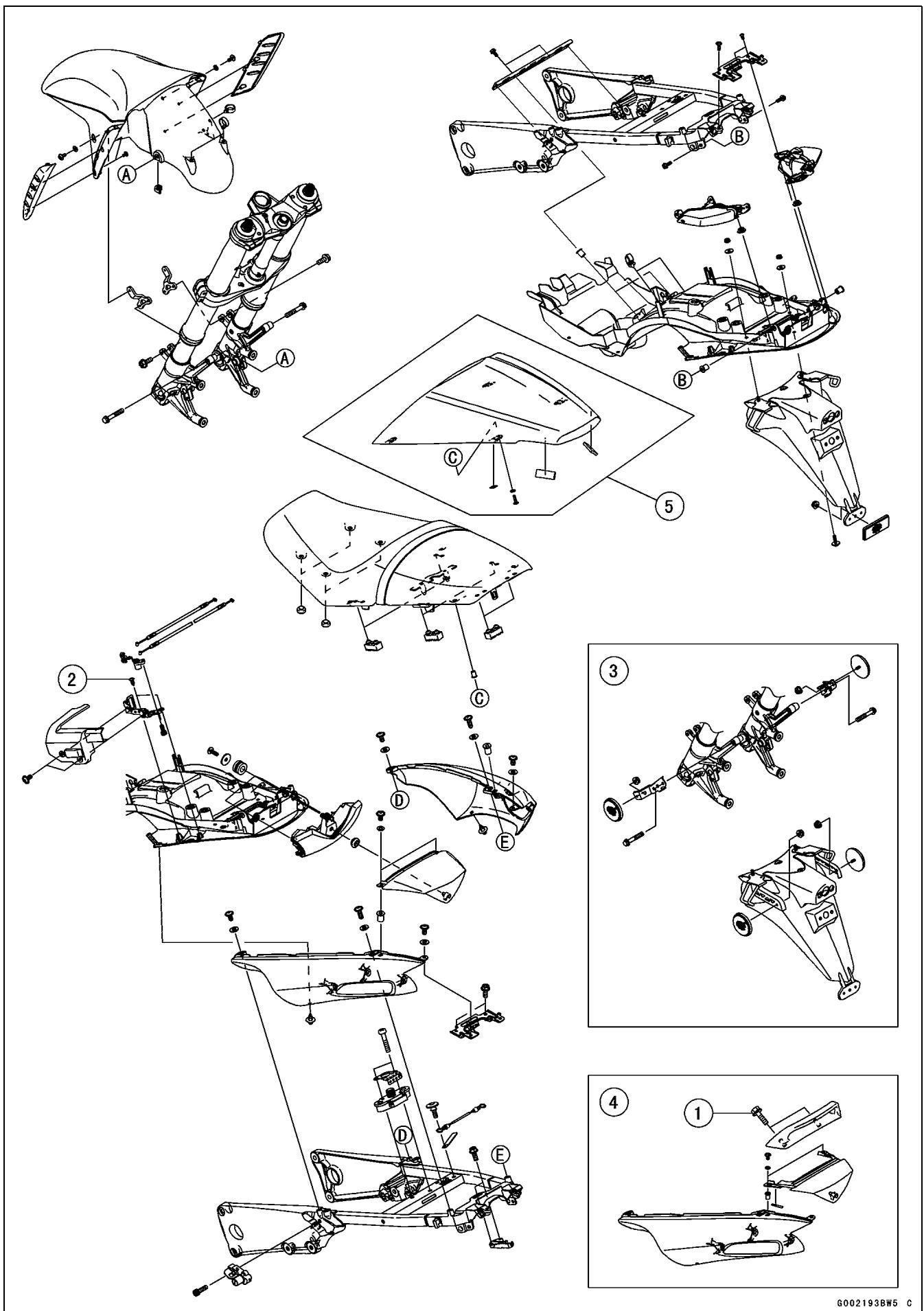 KAWASAKI ZZR 1400 - Table of Contents - 3