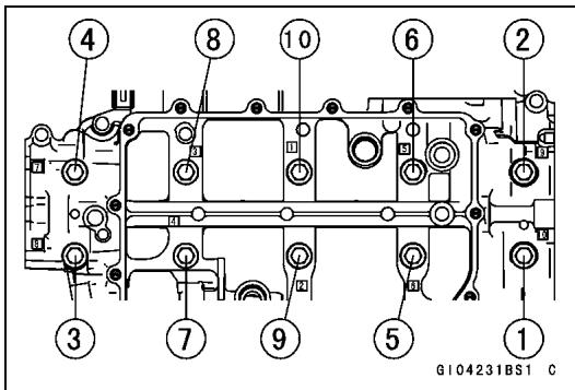④ ⑧ ⑩ ⑥ ② ③ ⑦ ⑨ ⑤ ① G104231BS1 C