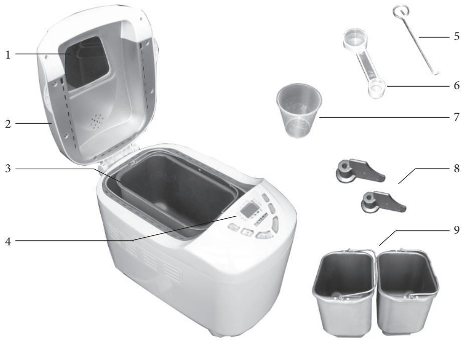 SEVERIN BM 3992  - FICHE PRODUIT - Uwaga: - 1