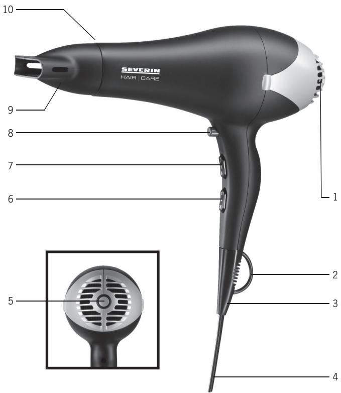 SEVERIN HT 0111 - HAIR | CARE - 1