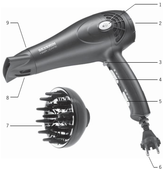 SEVERIN HT 0133 - HAIR | CARE - 1