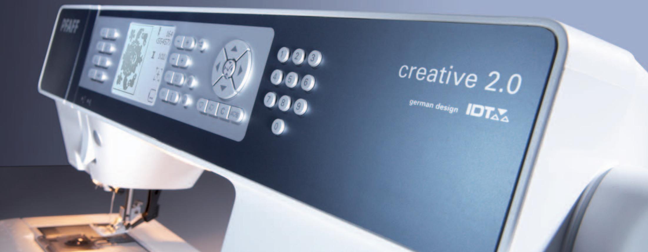 PFAFF CREATIVE 2.0 - Step into another world. - 1