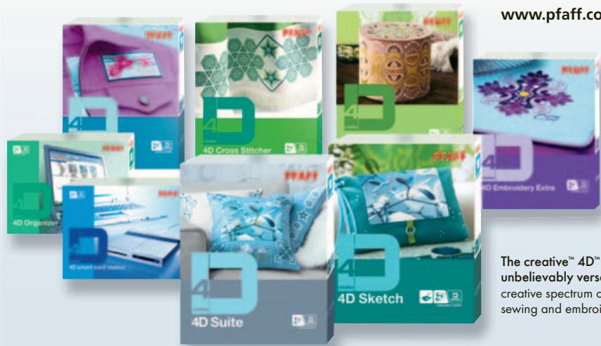 PFAFF CREATIVE 2.0 - A never-ending source of inspiration! - 2