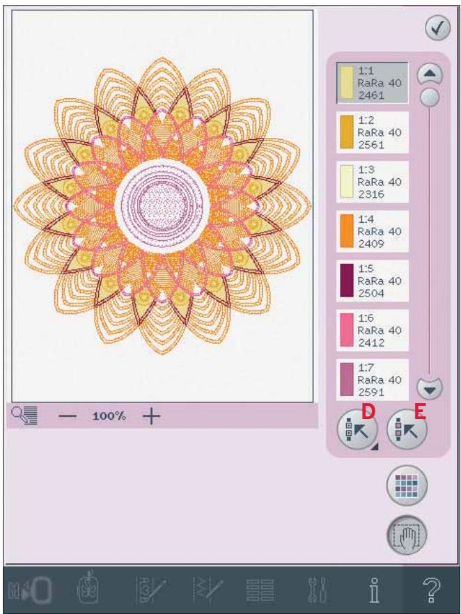 PFAFF CREATIVE 4.0 - Modification de couleur de fil - 2