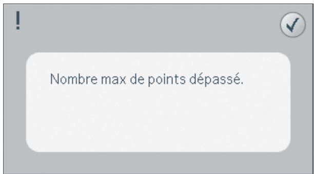 PFAFF CREATIVE 4.0 - La combinaison de broderie est trop complexe - 1