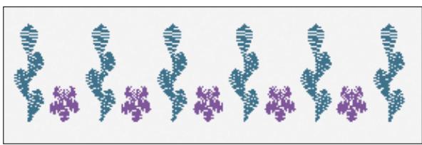 PFAFF CREATIVE 4.0 - Sélectionner la position de ligne (f) - 7