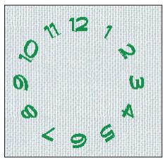 PFAFF CREATIVE 4.0 - Sélectionner l'angle du motif (h) - 2