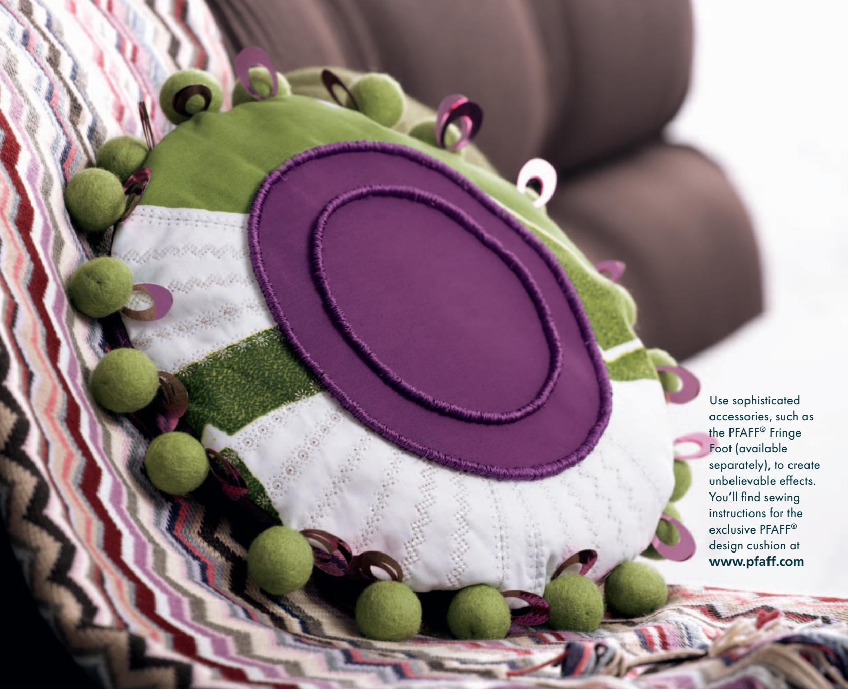 PFAFF EXPRESSION LINE - Beautiful free-motion sewing - 2