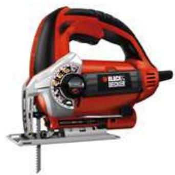 BLACK & DECKER BLACK & DECKER KS900SK - 620W AUTO-SELECT Pendulum Jigsaw - 3