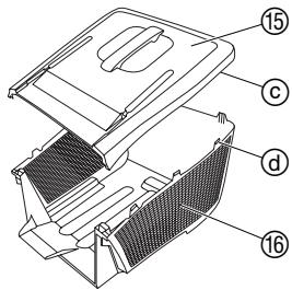 GARDENA 34 E BASICMOVE - Fitting the grass box: - 1