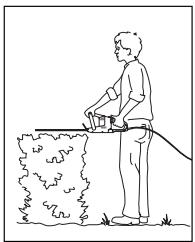GARDENA EHT 410 - Ergonomic Working Position - 2