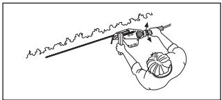 GARDENA EHT 410 VARIO - Setting the Working Position - 7