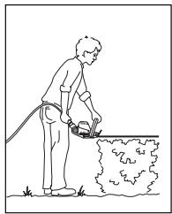 GARDENA EHT 410 VARIO - Setting the Working Position - 6