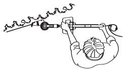GARDENA THS 400 - Working position basic settings: - 4