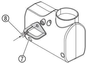 GARDENA WT 1030 - Installing the anti-theft protection (optional): - 1