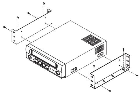 DAEWOO CVP9700 - Installation des supports de fixation - 1