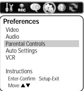 DAEWOO DF-4100 - Set Parental Level - 3