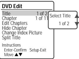 DAEWOO DF-4100 - Edit Chapters - 1