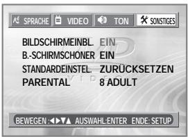 DAEWOO DQD-2113D - Weitere Menüeinstellungen - 2