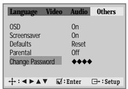 DAEWOO DQD-6100D - Select Parental. Press [ENTER] button to set the selected item. - 2