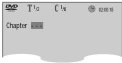 DAEWOO DQD-6100D - Searching DVD with a title number, a chapter number or a time - 3