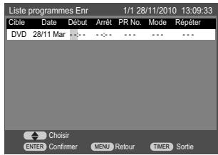 DAEWOO DRV-6725 - Programmation d'enregistrements - 2