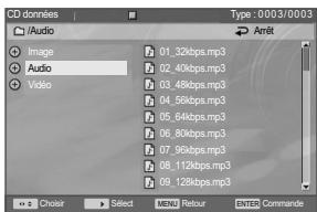 DAEWOO DRV-6725 - Lecture de fichiers MP3 - 1
