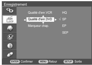 DAEWOO DRV-6802SV - Qualité d'enregistrement du graveur DVD - 1