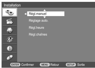 DAEWOO DRV-6802SV - Réglage manuel - 1