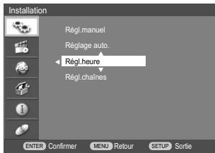 DAEWOO DRV-6802SV - Réglage de l'horloge - 1