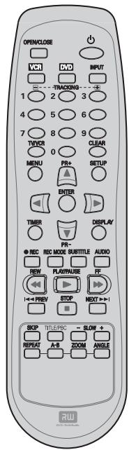 DAEWOO DRV-6802SV - Télécommande - 1