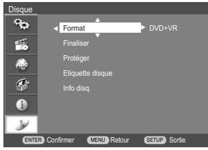 DAEWOO DRV-6802SV - Disque > format - 2