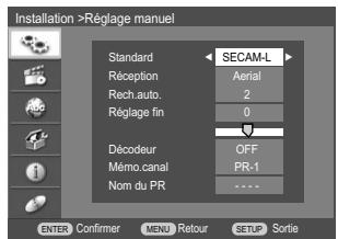 DAEWOO DRV-6802SV - Réglage manuel - 2