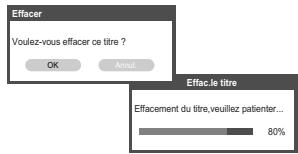 DAEWOO DRV-6802SV - Effacement d'un titre DVD - 3