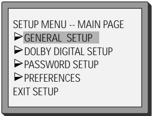 DAEWOO DS-2000D - DVD MENU SETTING - 3